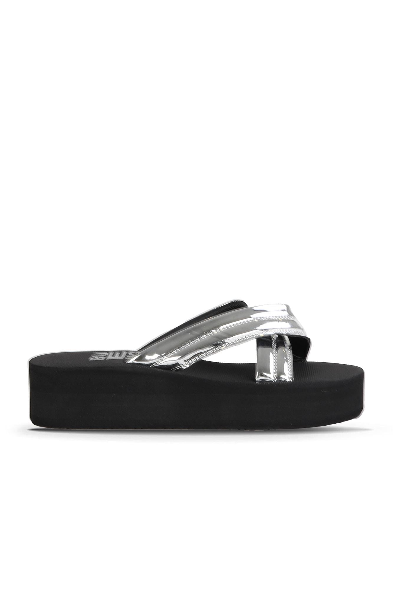 Bueno Women's Leather Wedge Slipper