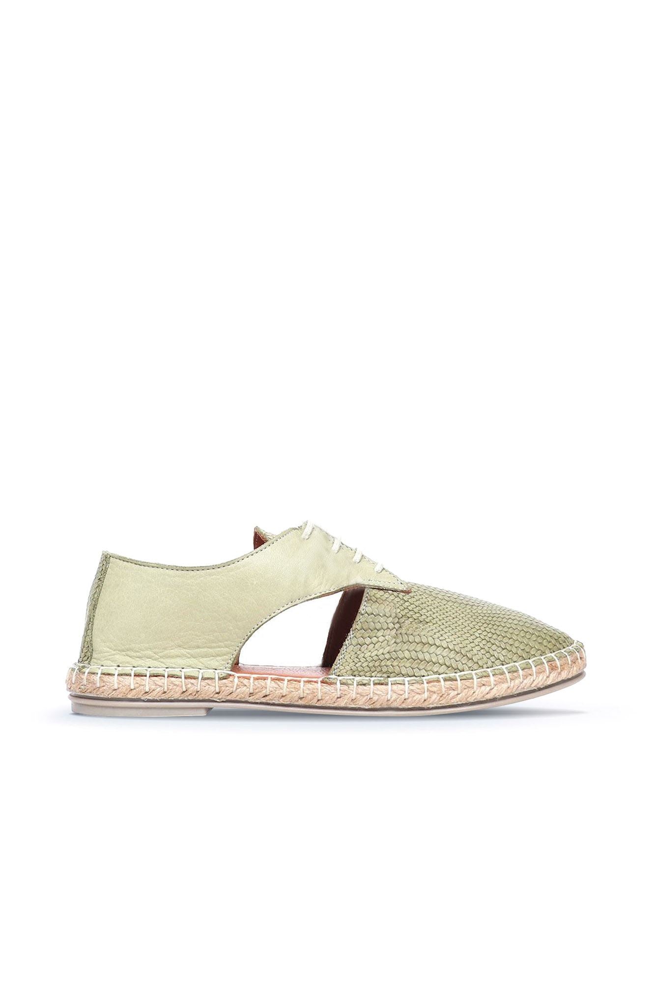Bueno Women's Leather Espadrille Shoe