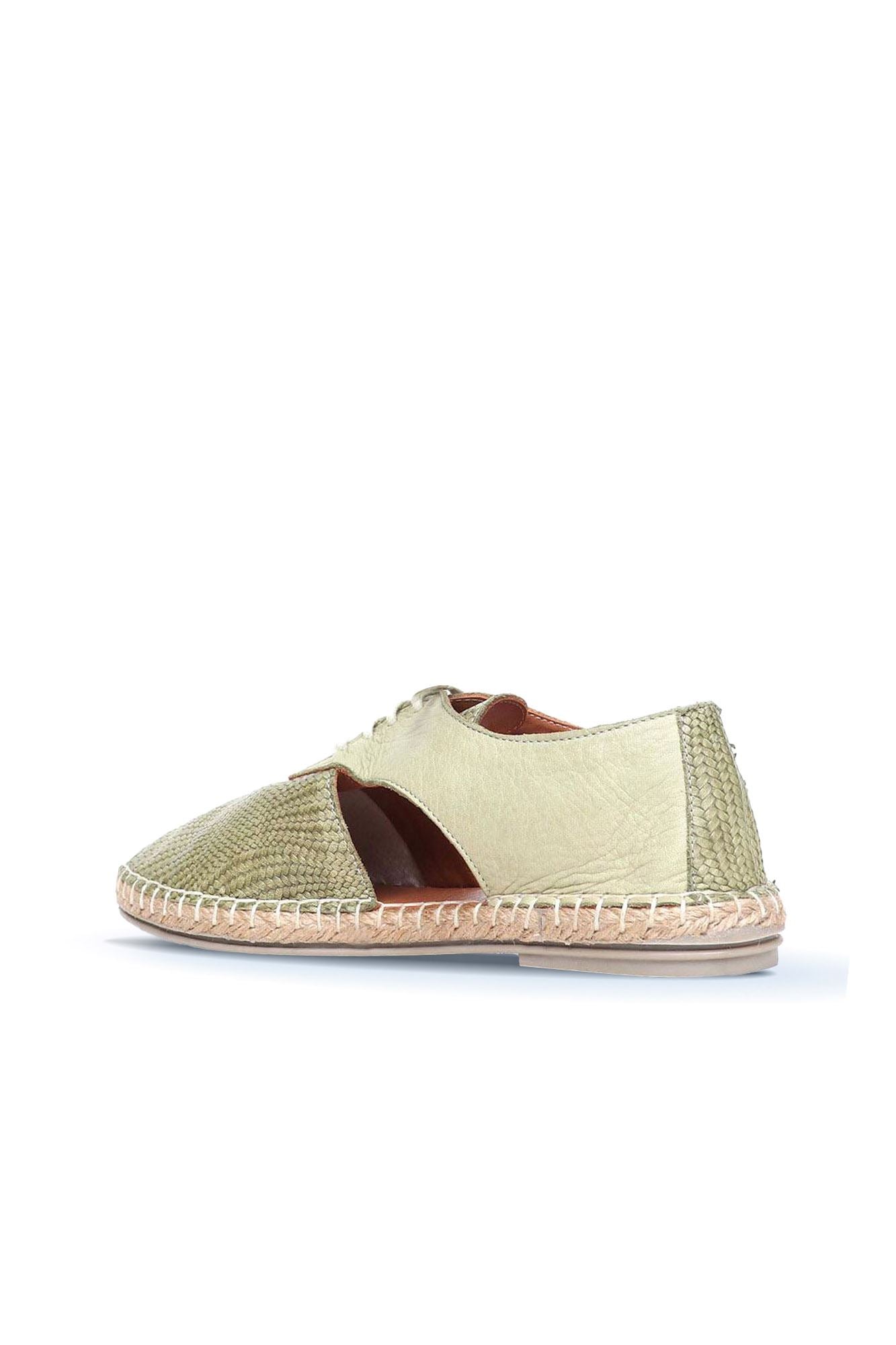Bueno Women's Leather Espadrille Shoe