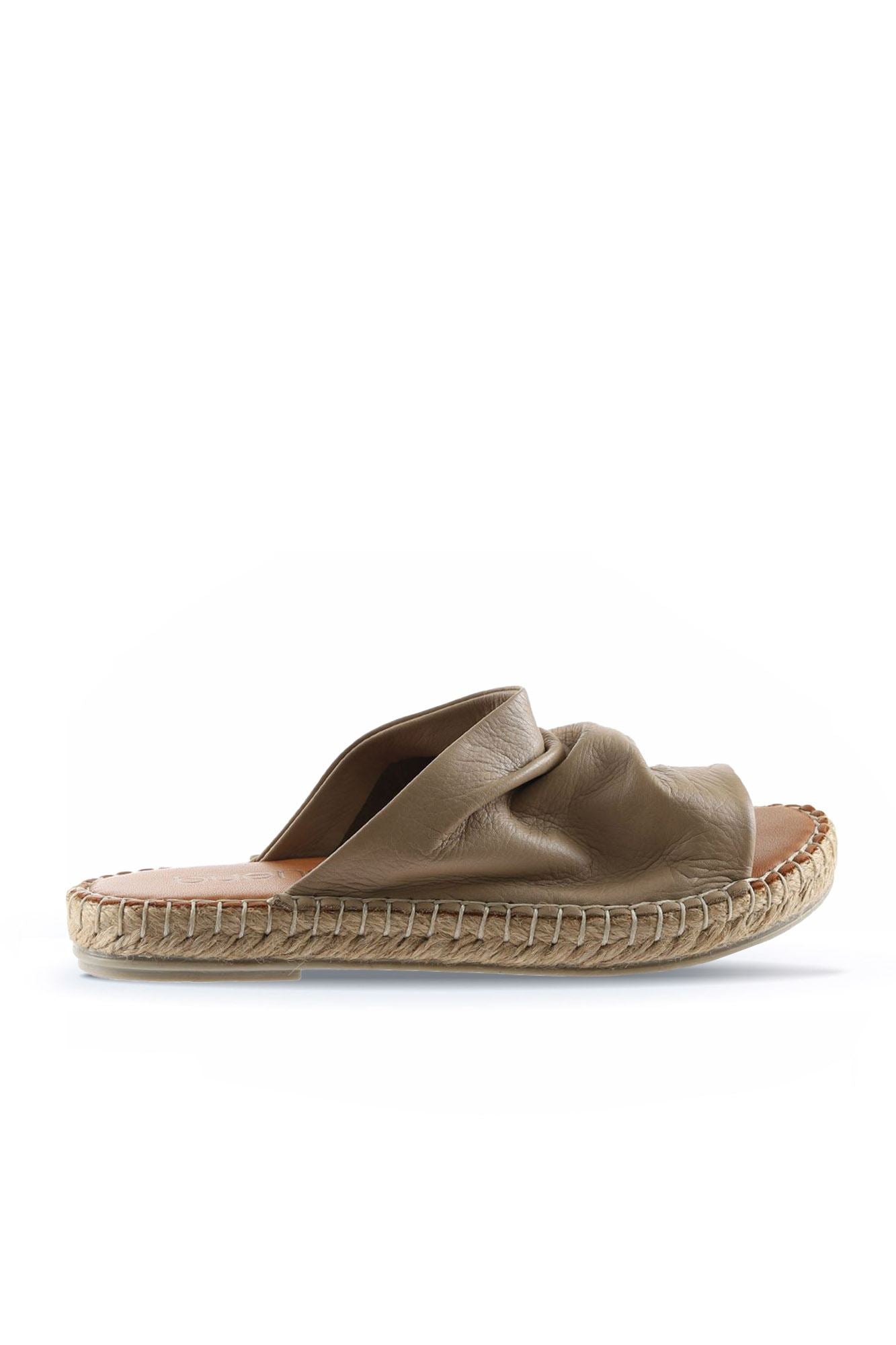 Bueno Women's Leather Espadrille Slipper