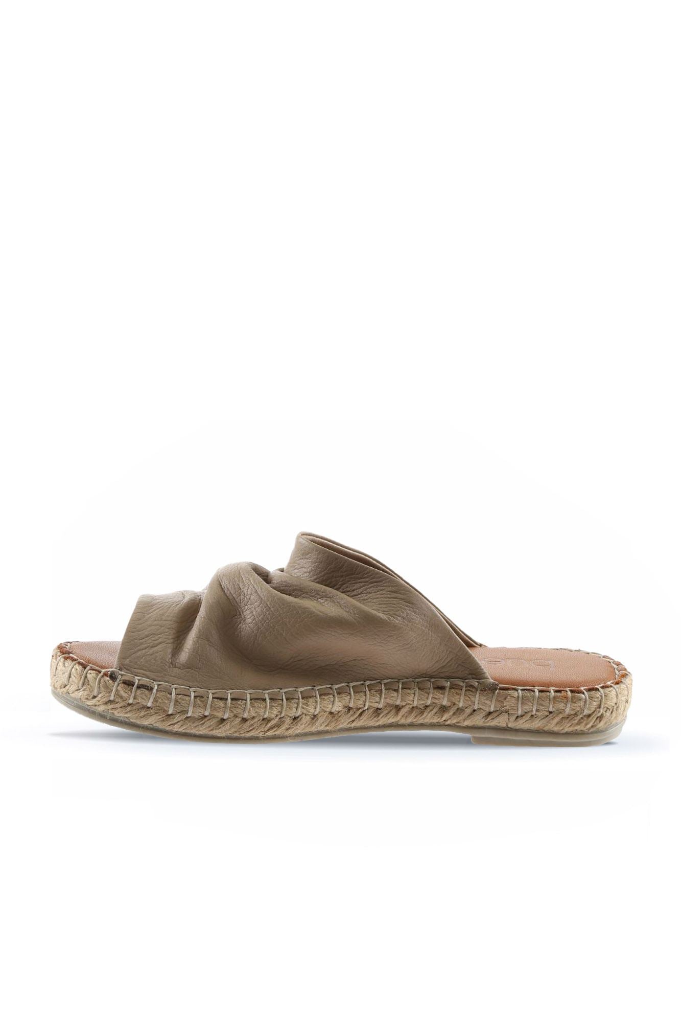 Bueno Women's Leather Espadrille Slipper