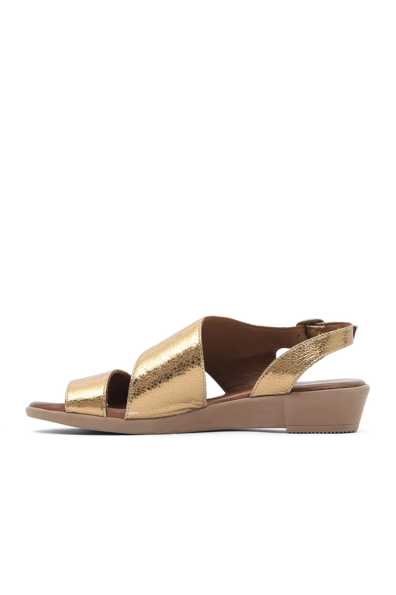 Bueno Women's Leather Flat Sandal