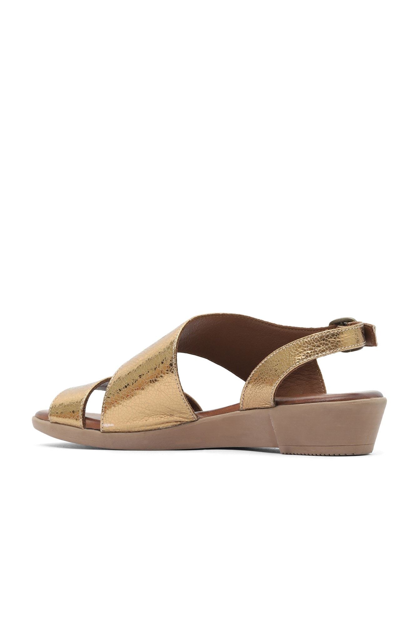 Bueno Women's Leather Flat Sandal