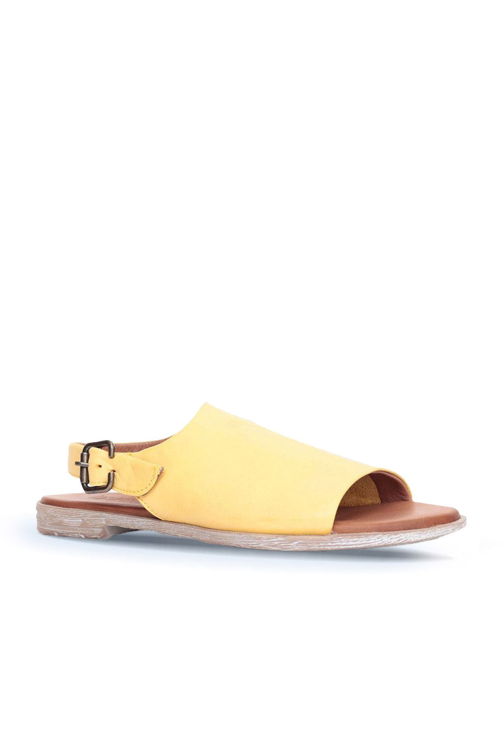 Bueno Women's Leather Flat Sandal