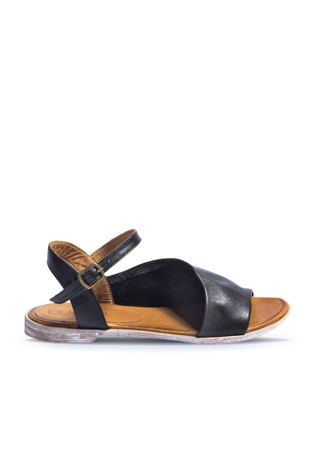 Bueno Women's Leather Flat Sandal