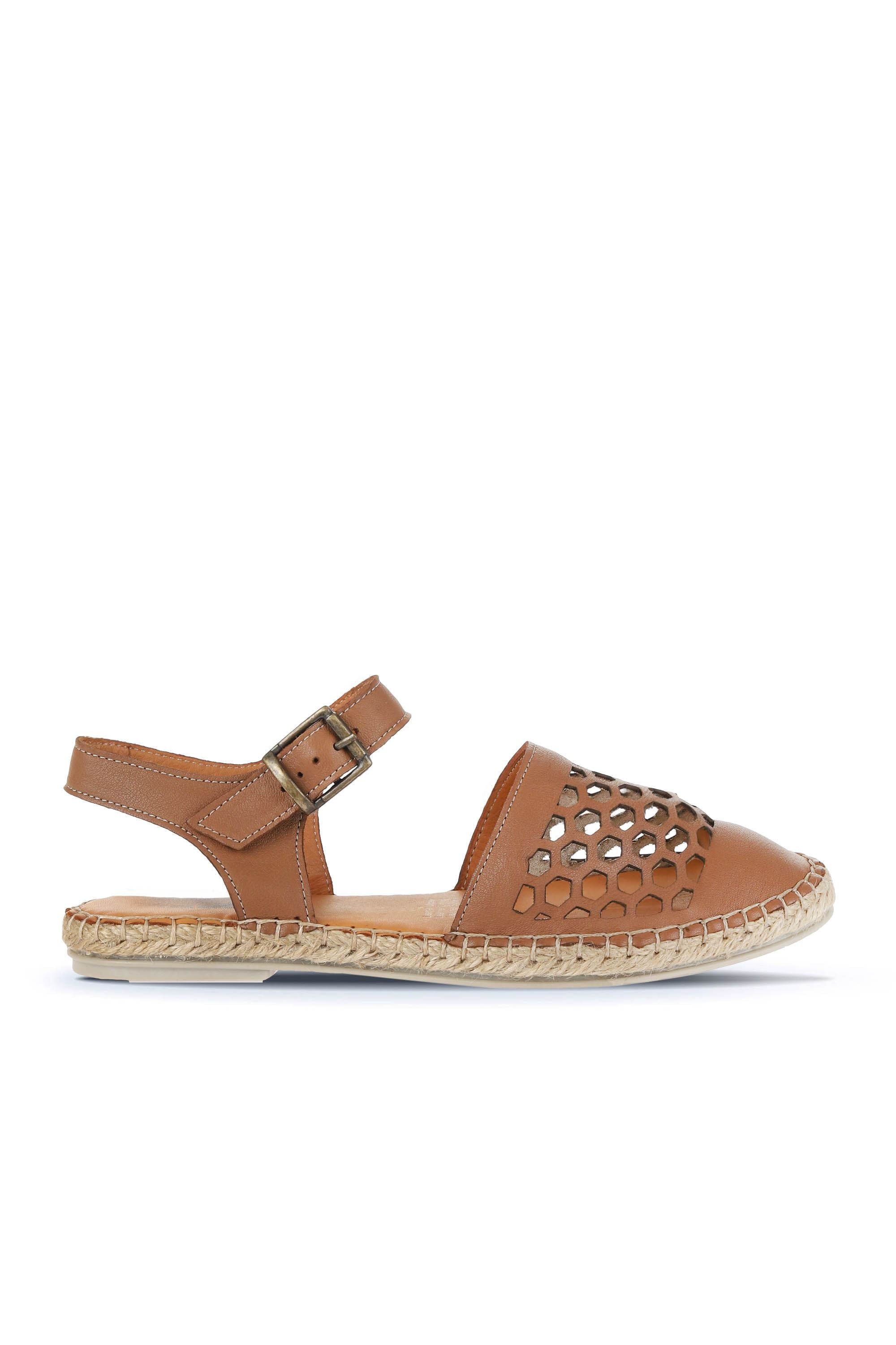 Bueno Women's Leather Espadrille Sandal