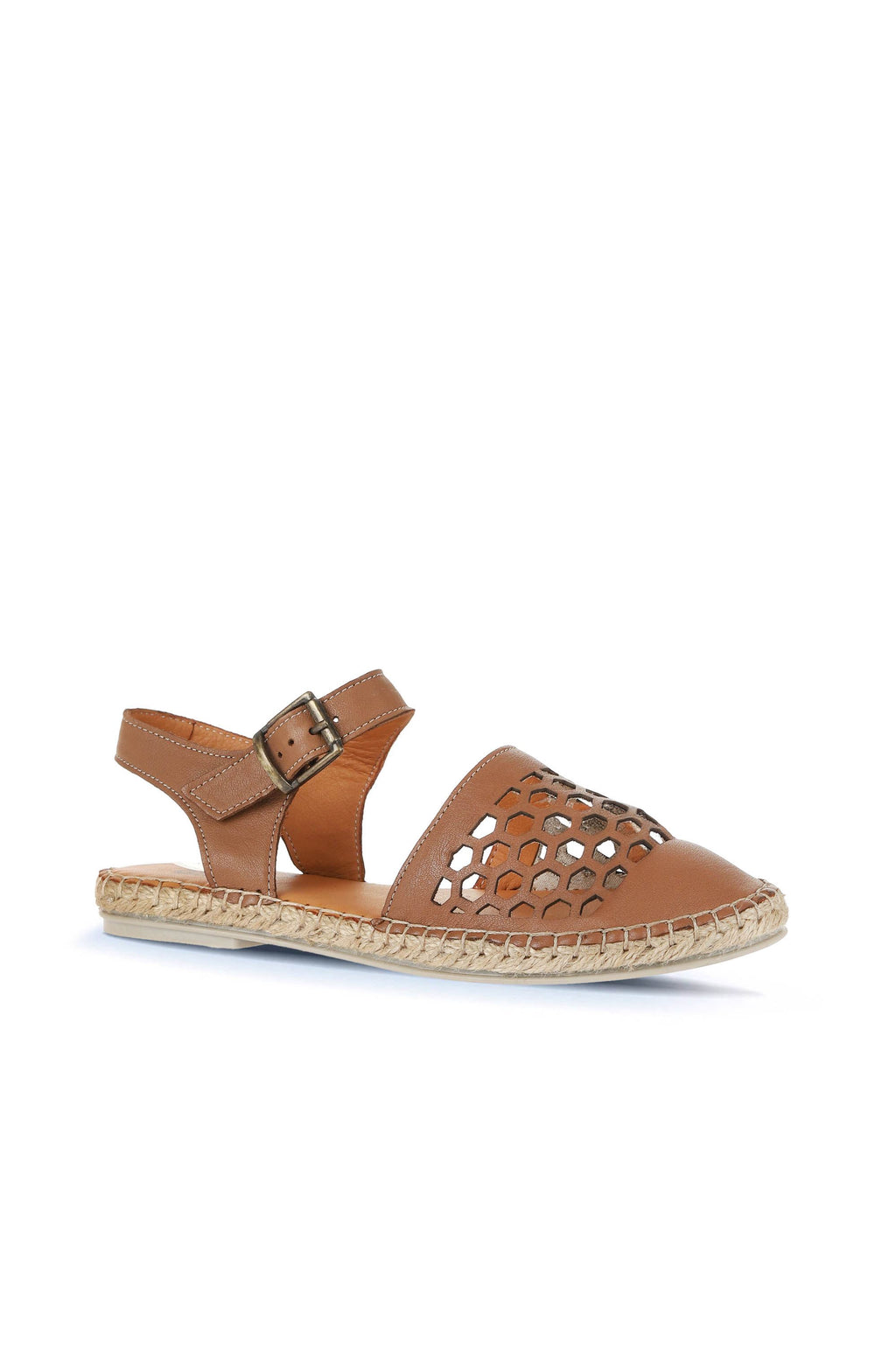 Bueno Women's Leather Espadrille Sandal