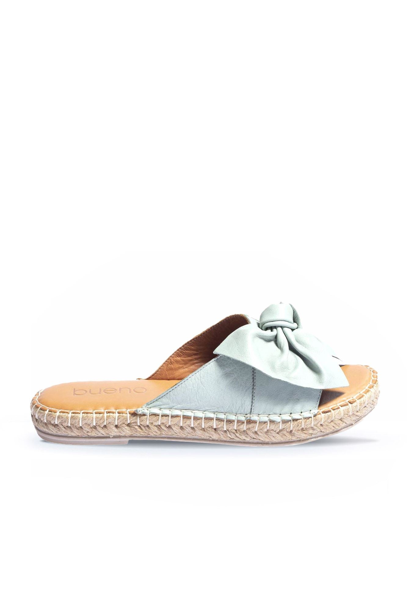 Bueno Women's Leather Espadrille Slipper