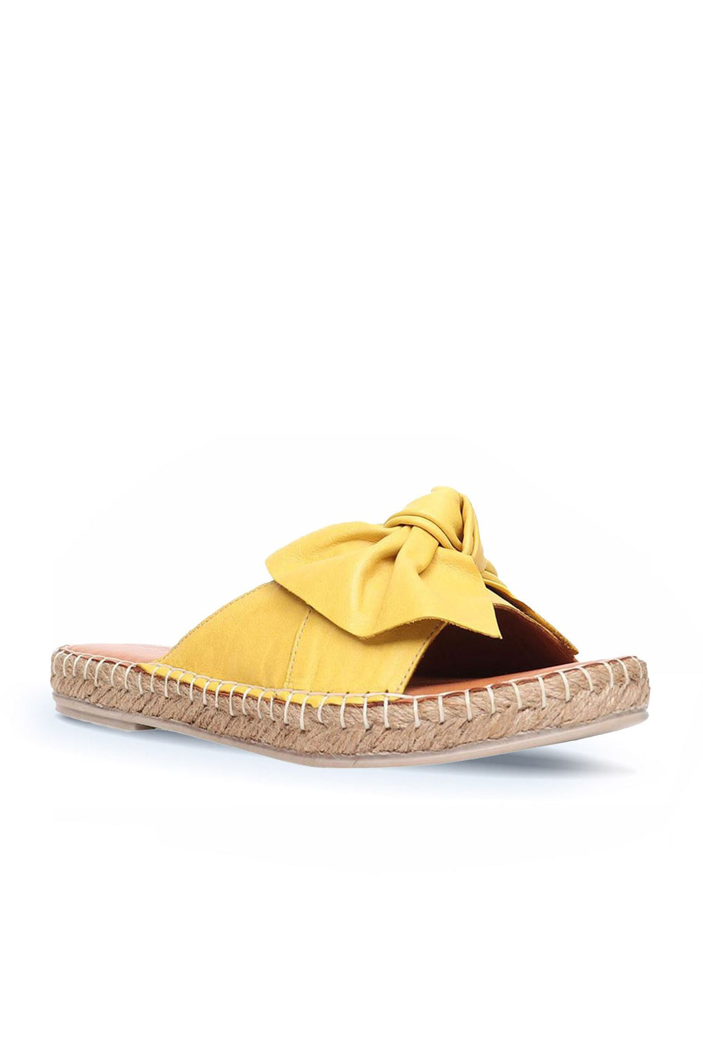Bueno Women's Leather Espadrille Slipper