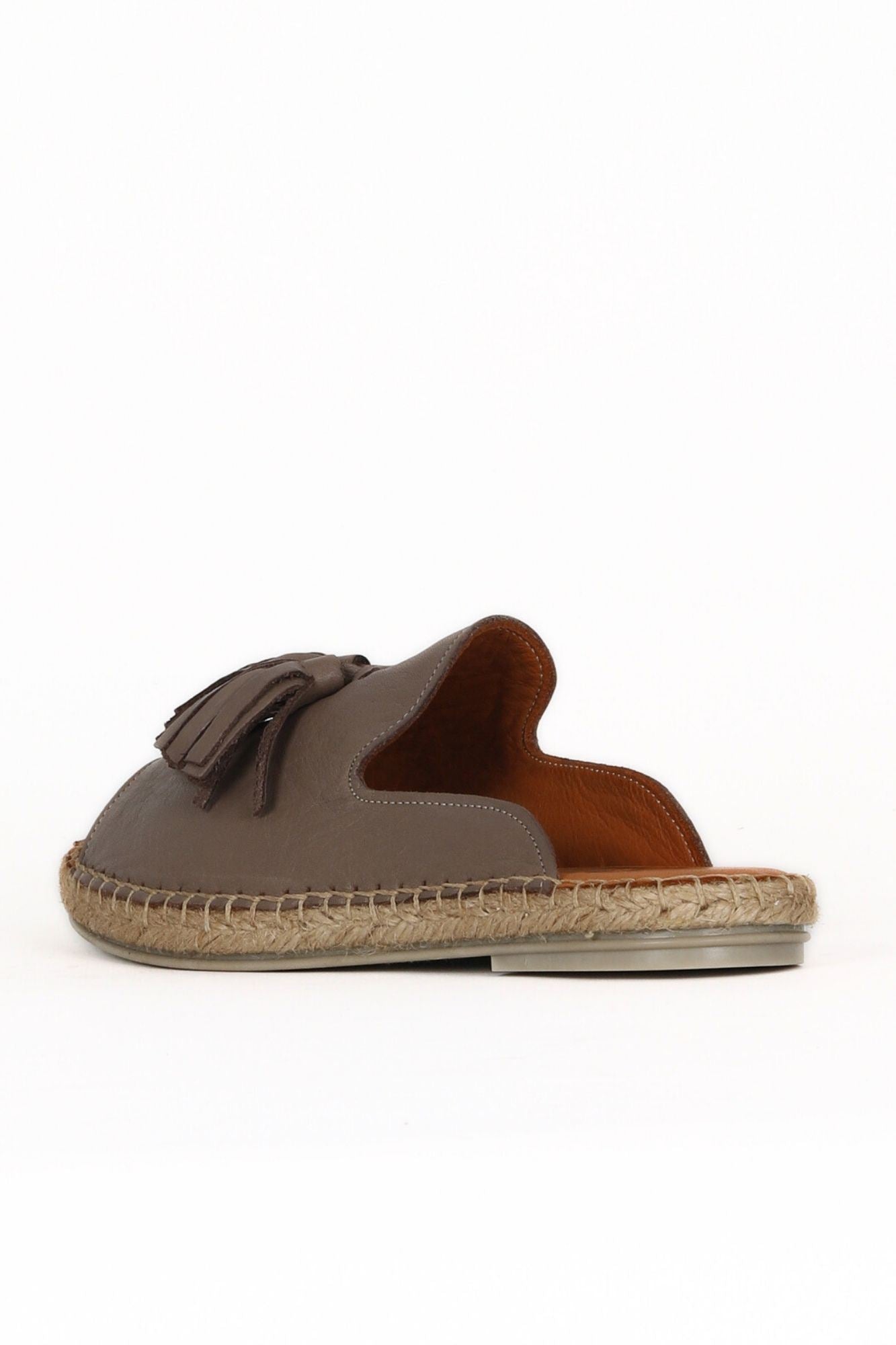 Bueno Women's Leather Espadrille Slipper