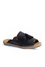 Bueno Women's Leather Espadrille Slipper