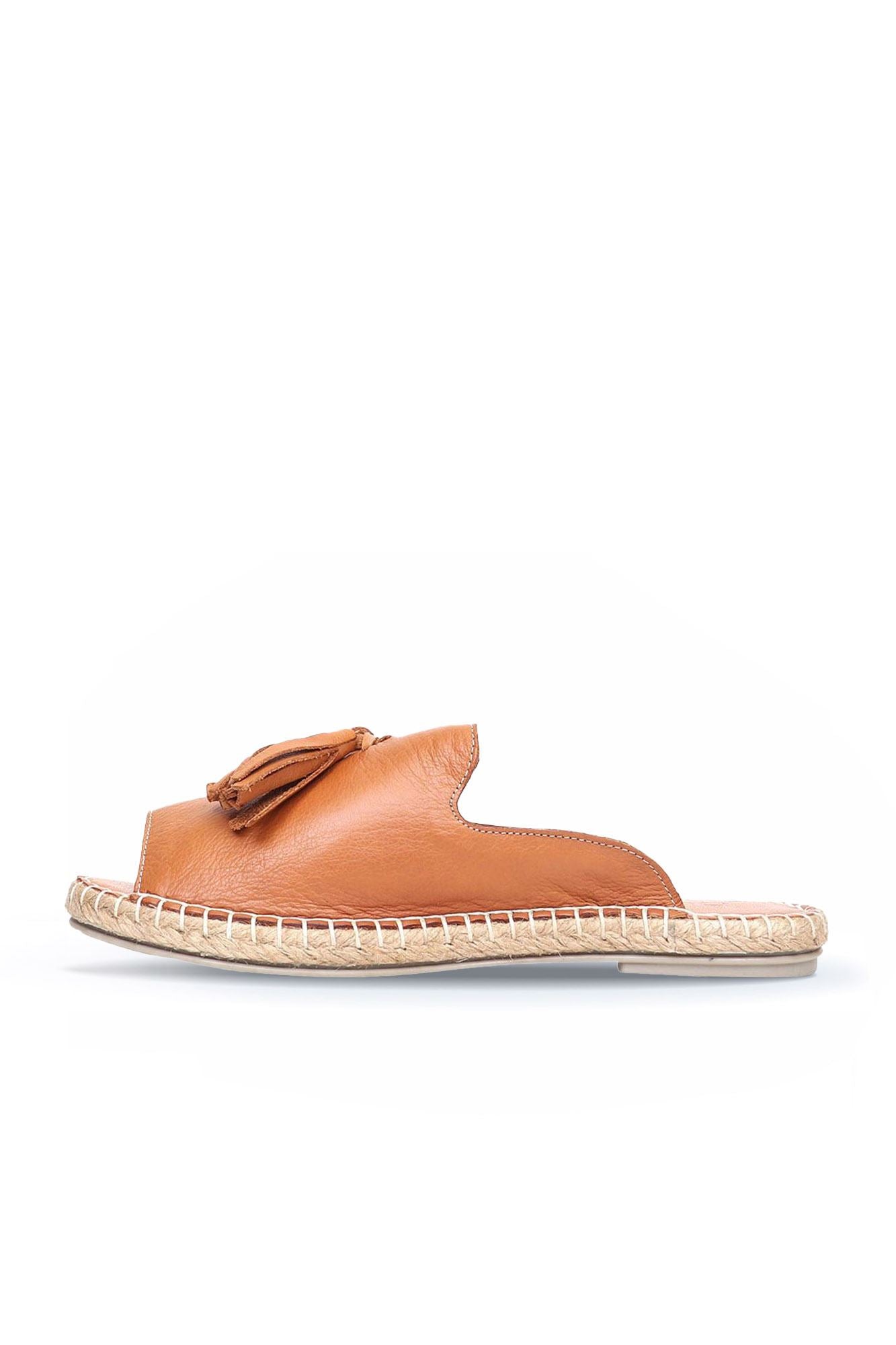 Bueno Women's Leather Espadrille Slipper