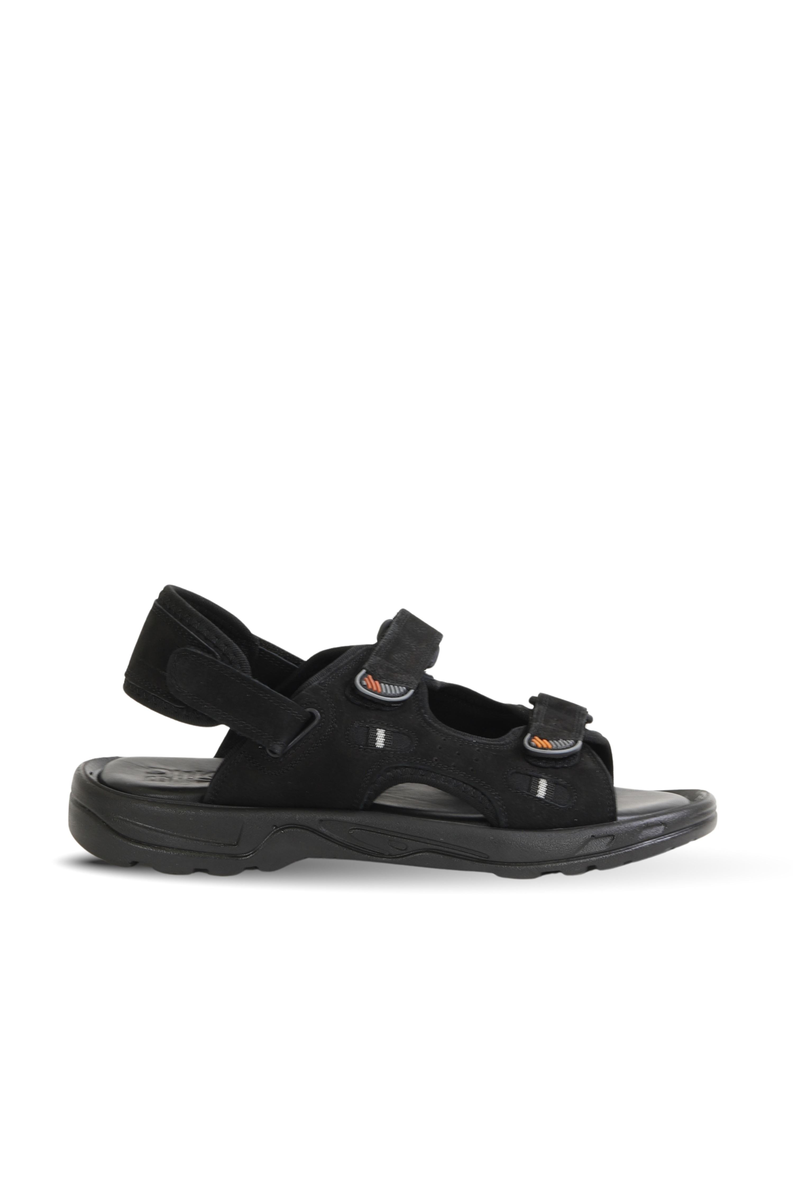 Bueno Men's Leather Flat Sandal