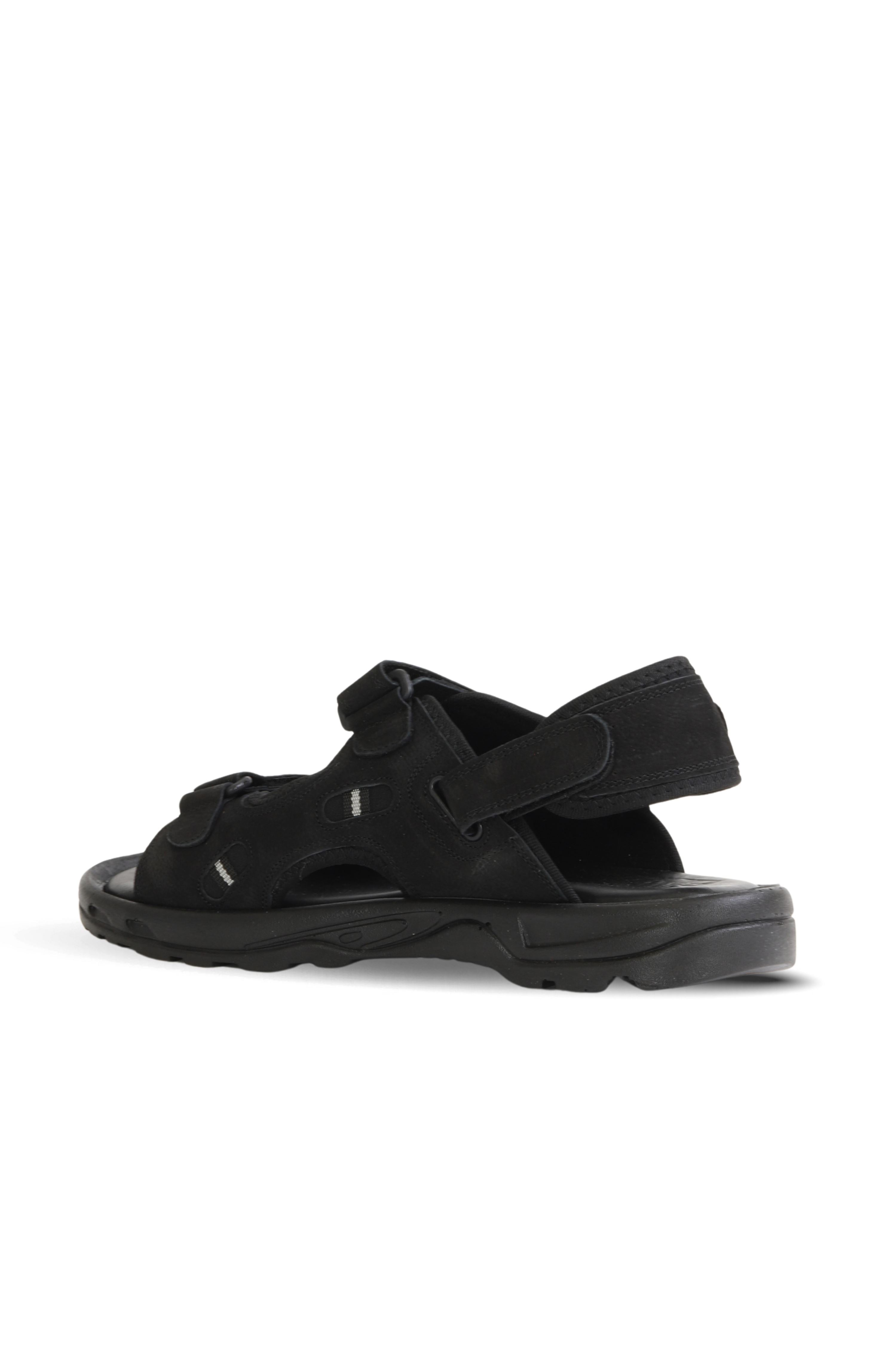 Bueno Men's Leather Flat Sandal
