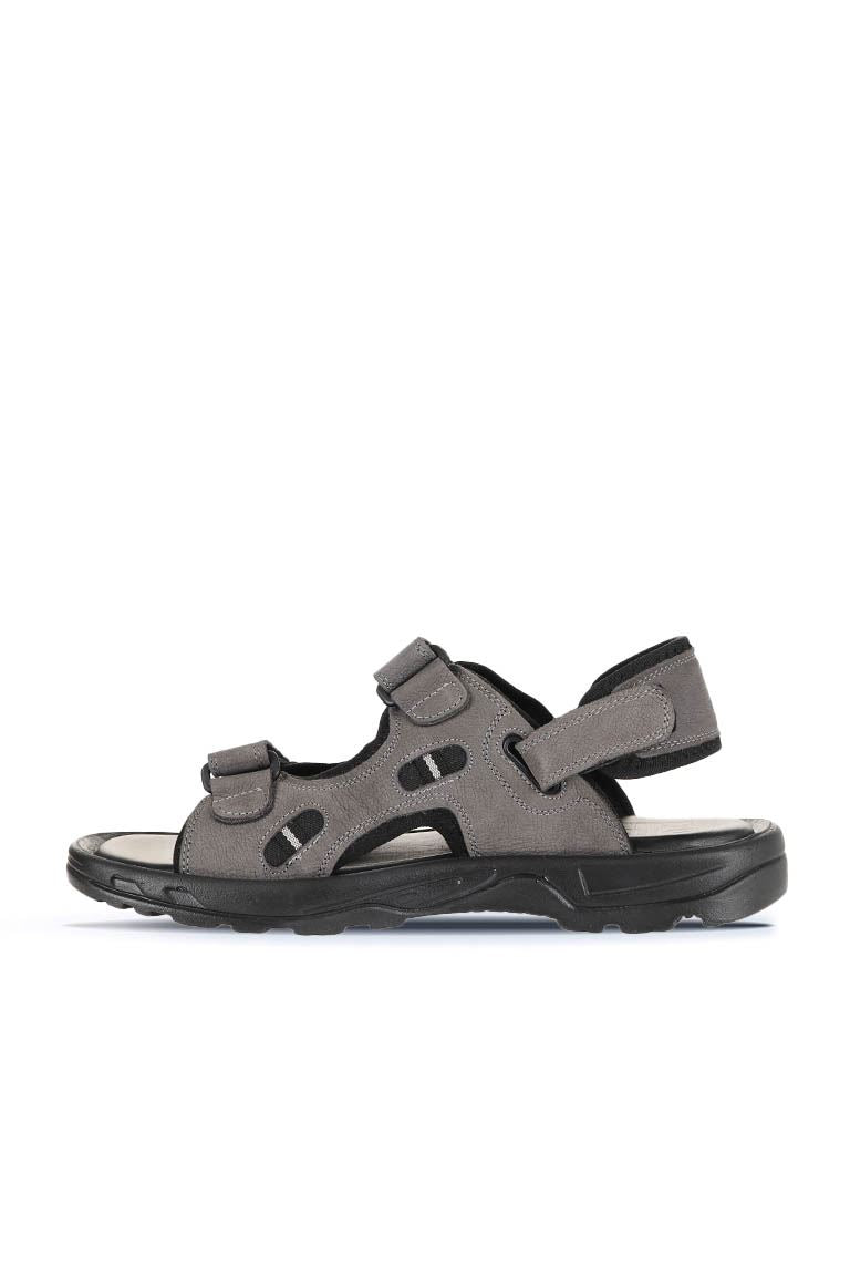 Bueno Men's Leather Flat Sandal