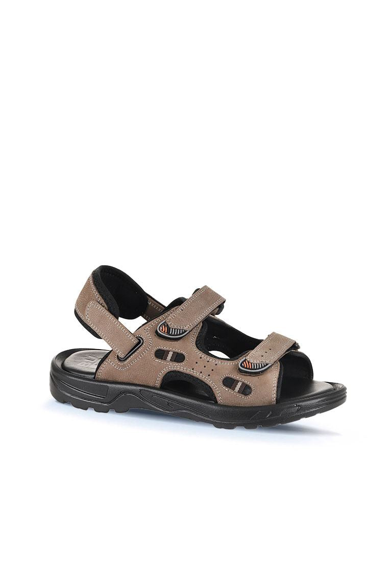 Bueno Men's Leather Flat Sandal