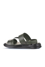 Bueno Men's Leather Flat Sandal