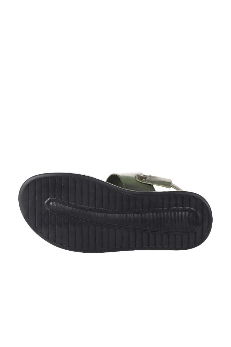 Bueno Men's Leather Flat Sandal