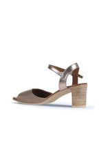 Bueno Women's Leather Heeled Sandal