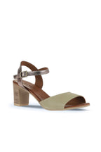 Bueno Women's Leather Heeled Sandal