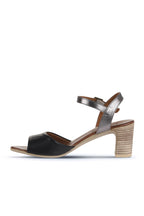 Bueno Women's Leather Heeled Sandal