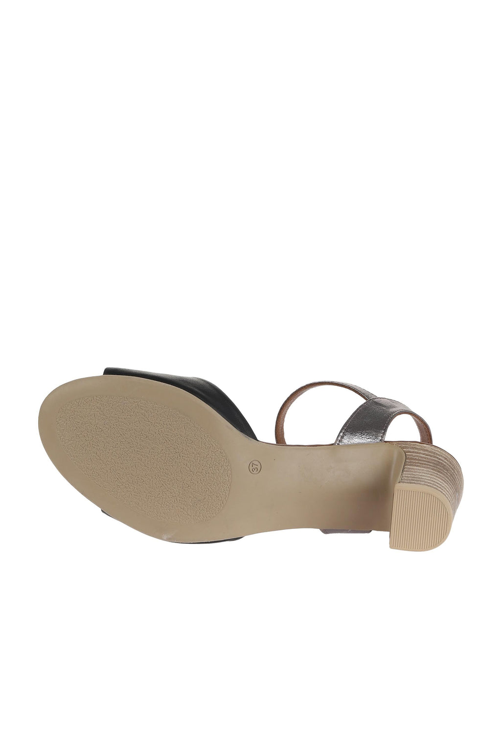 Bueno Women's Leather Heeled Sandal