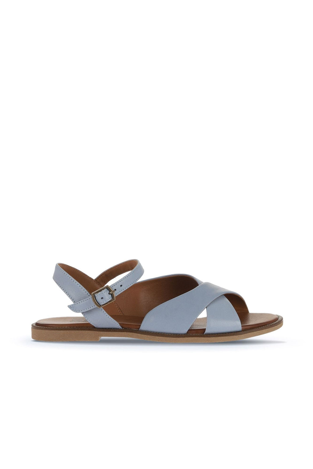 Bueno Women's Leather Flat Sandal