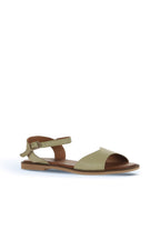 Bueno Women's Leather Flat Sandal