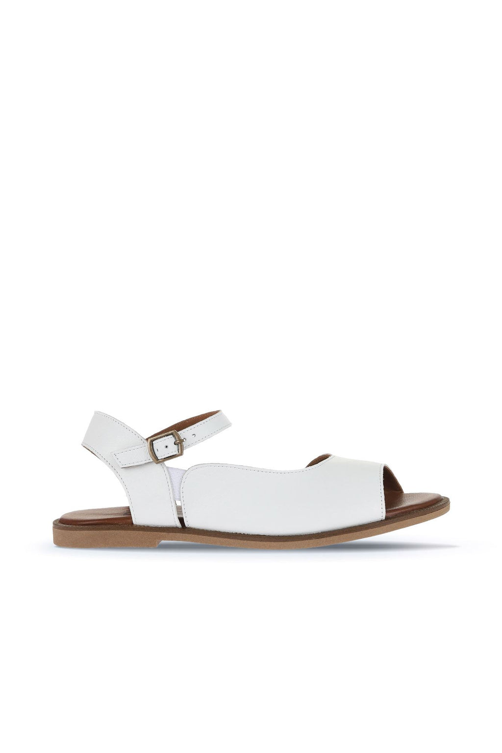Bueno Women's Leather Flat Sandal