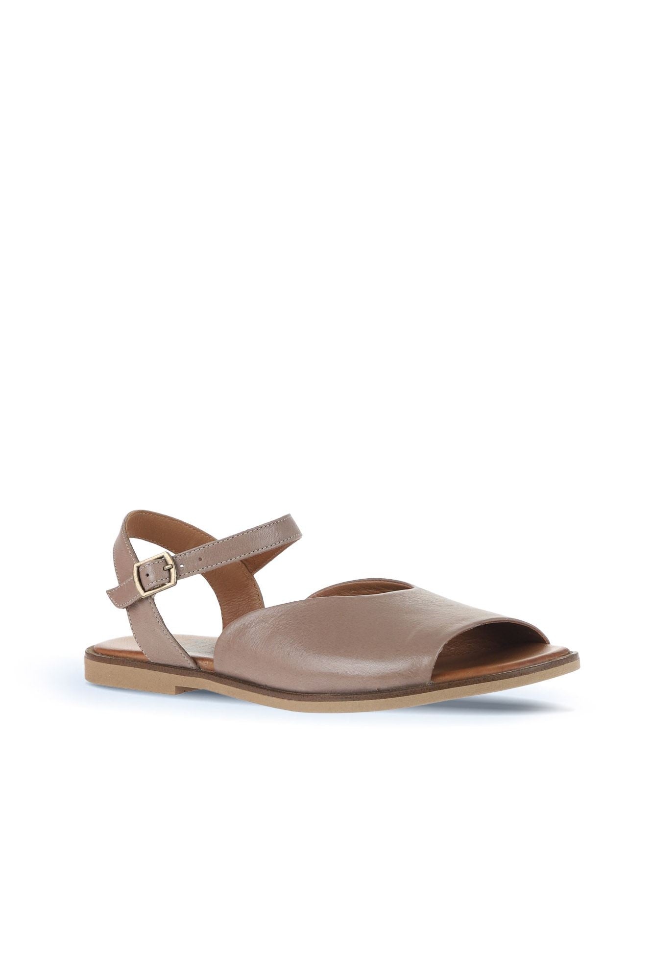 Bueno Women's Leather Flat Sandal