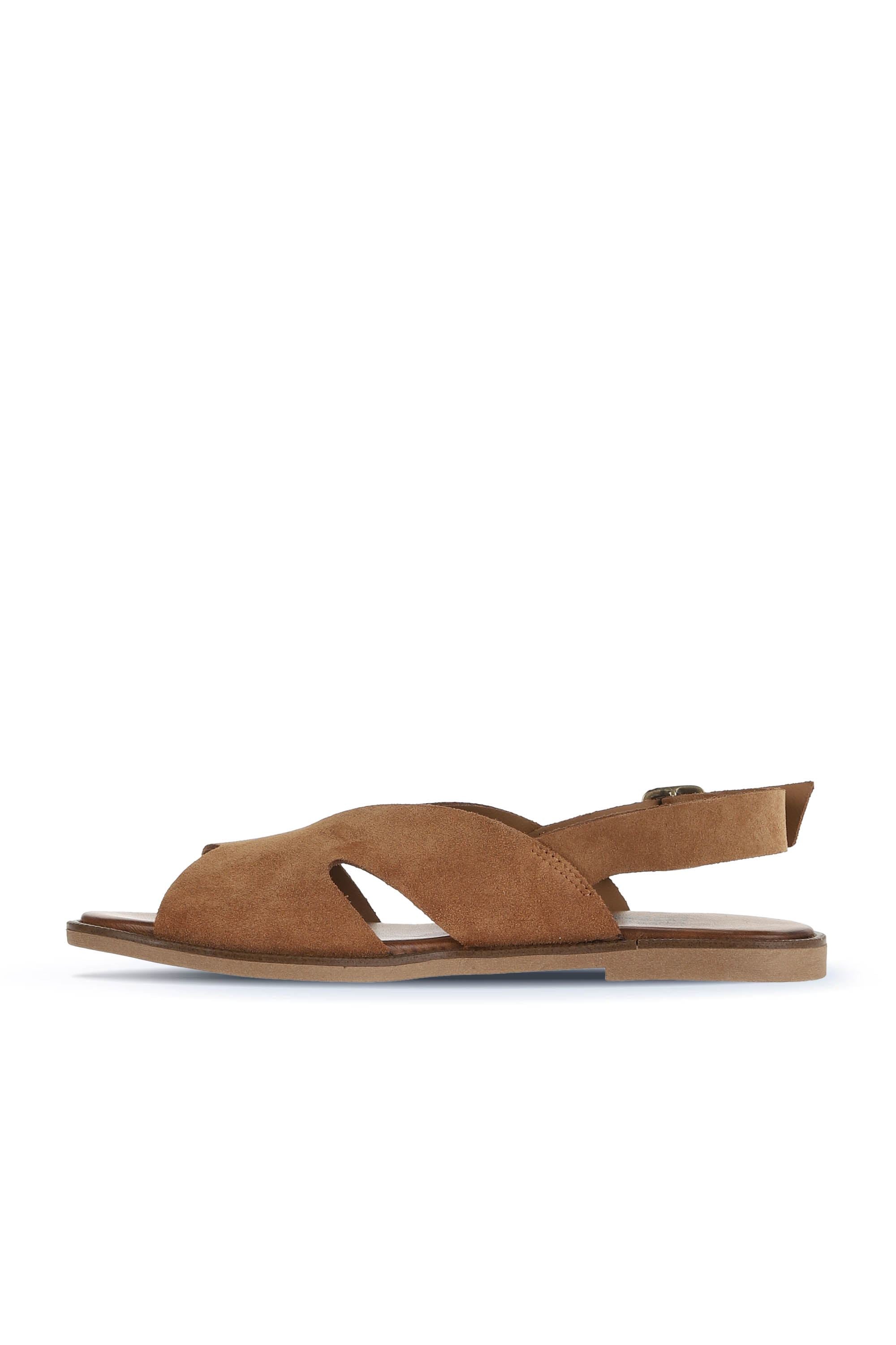 Bueno Women's Leather Flat Sandal