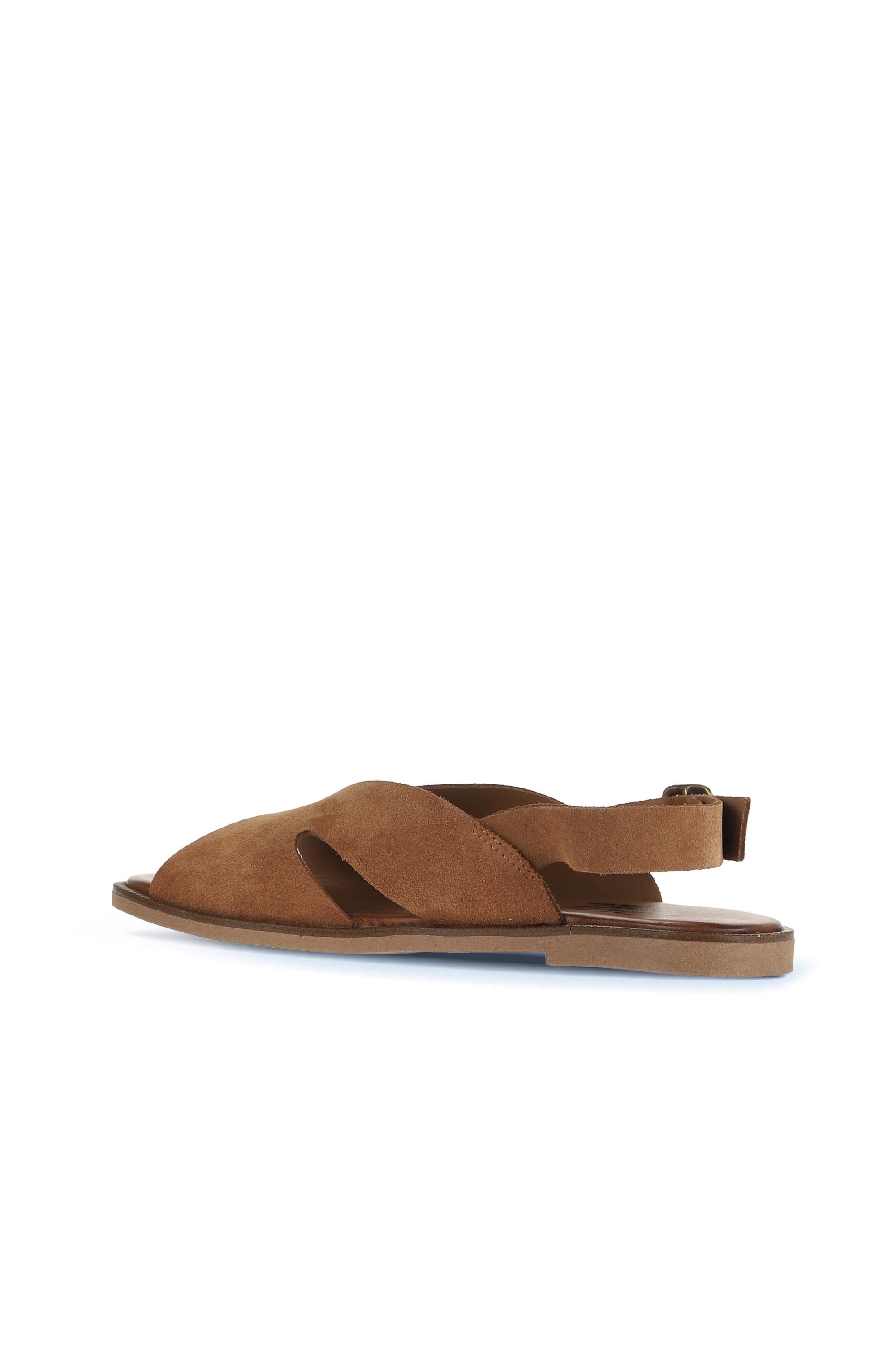 Bueno Women's Leather Flat Sandal