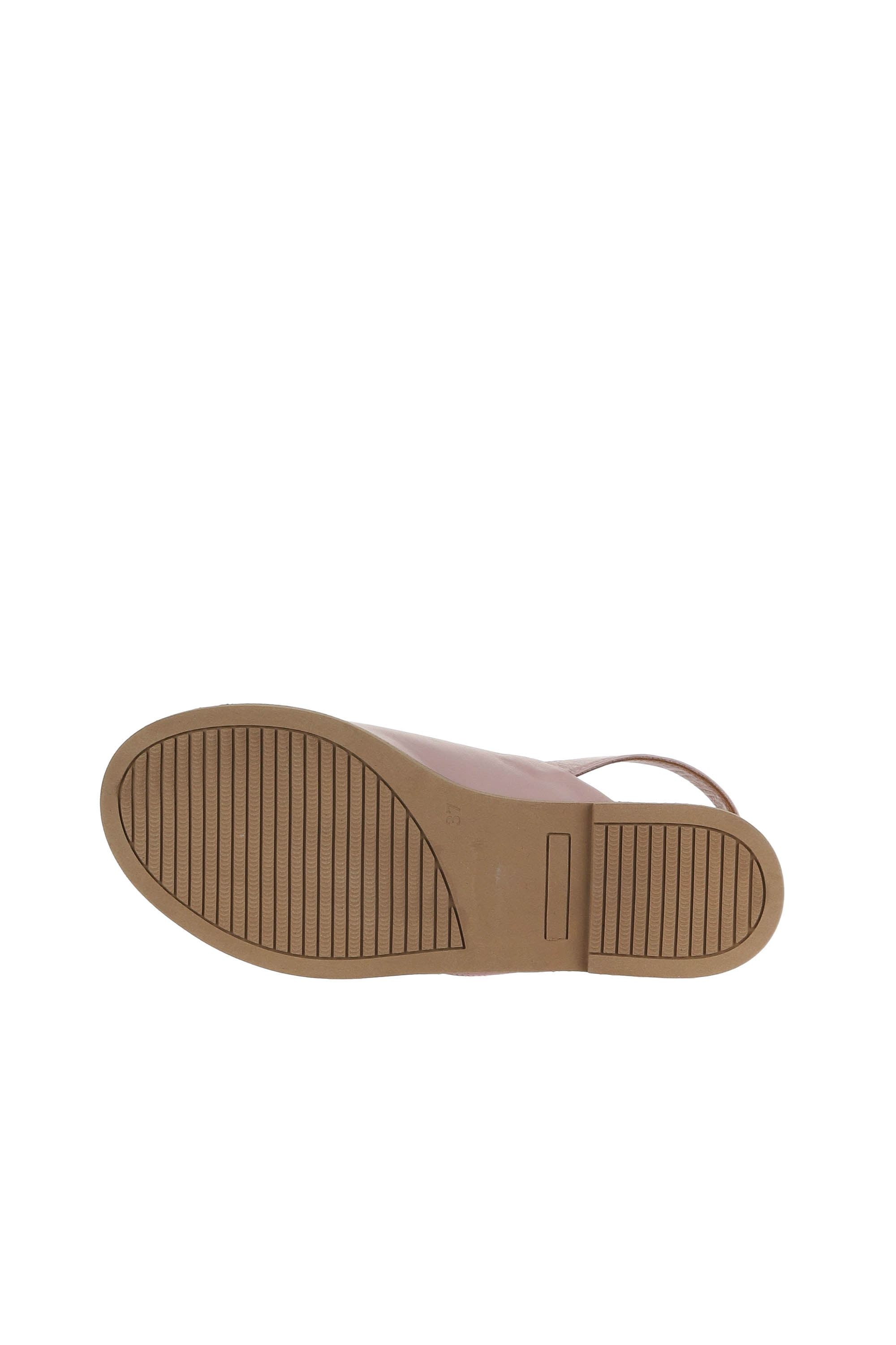 Bueno Women's Leather Flat Sandal