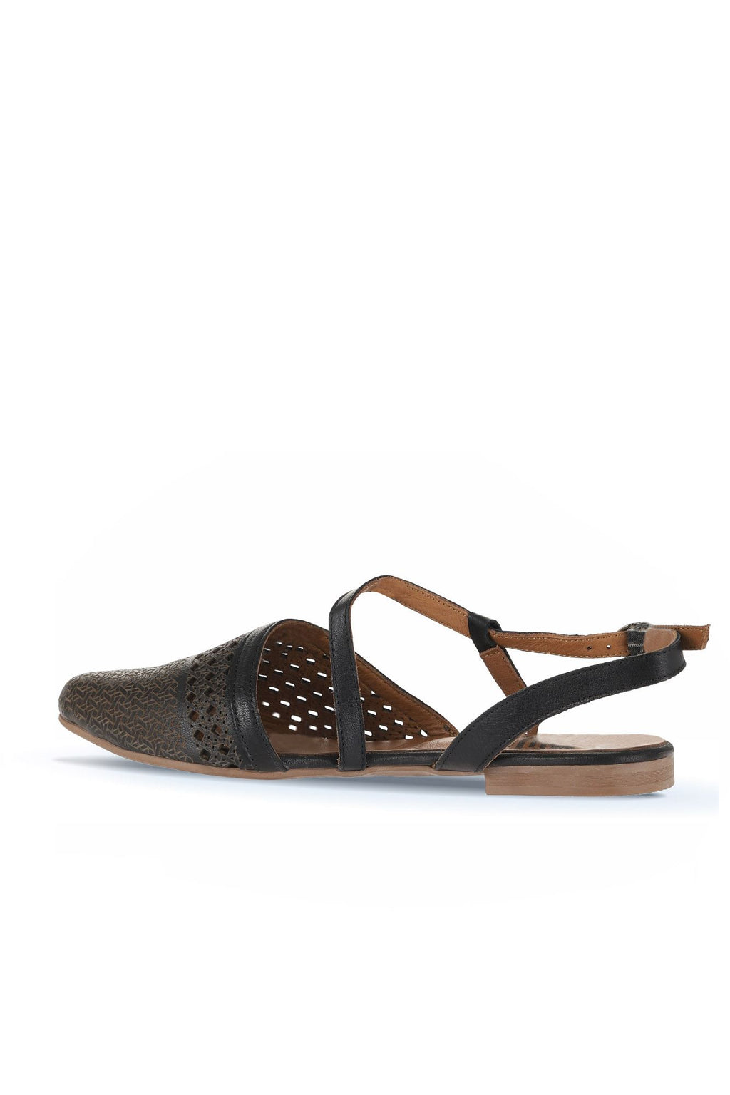 Bueno Women's Leather Flat Sandal