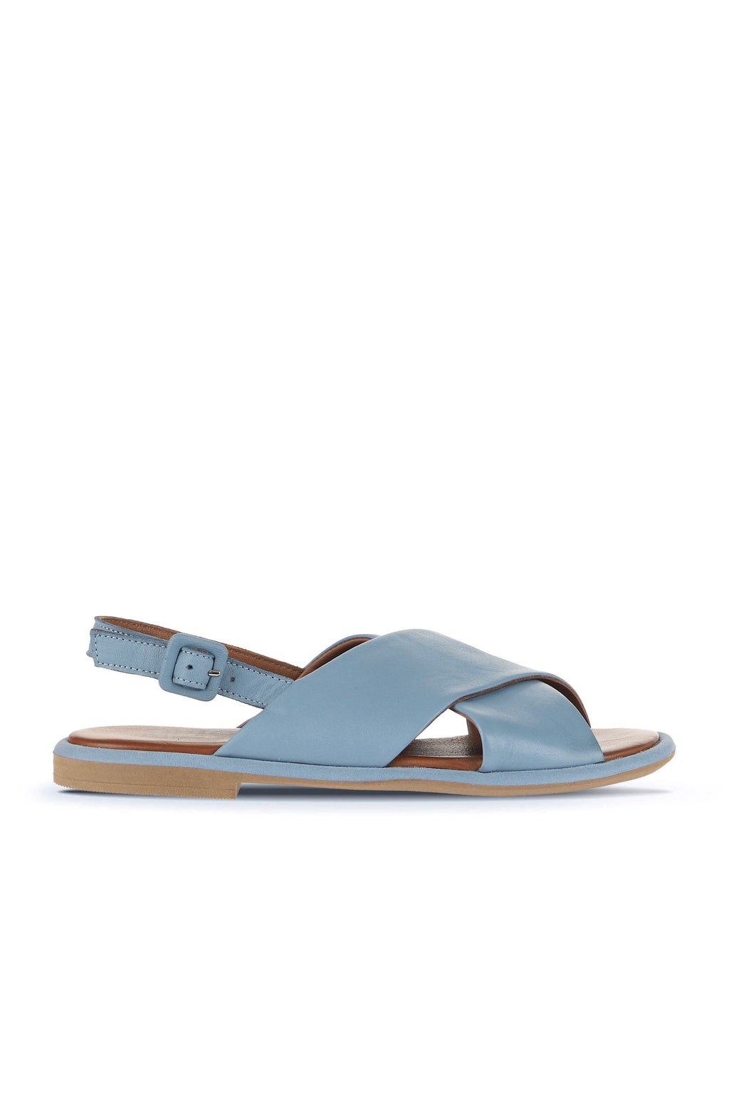 Bueno Women's Leather Flat Sandal