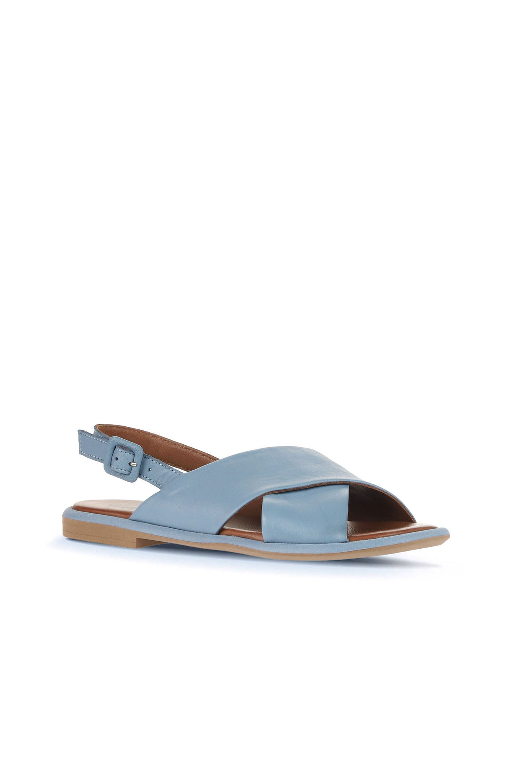 Bueno Women's Leather Flat Sandal