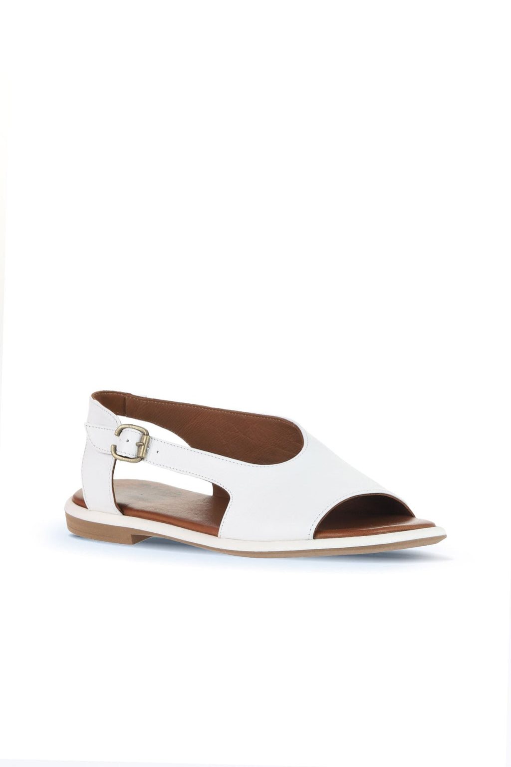 Bueno Women's Leather Flat Sandal