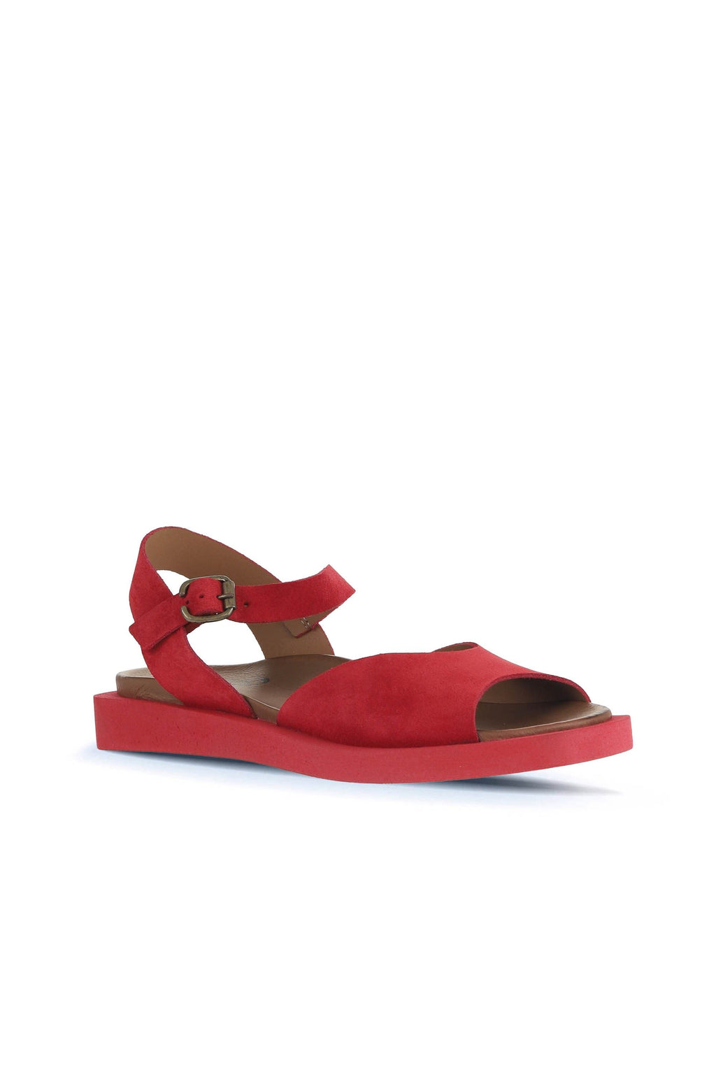 Bueno Women's Leather Flat Sandal