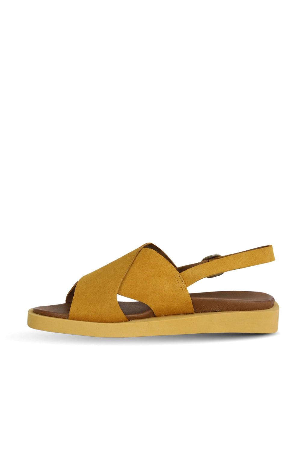 Bueno Women's Leather Flat Sandal