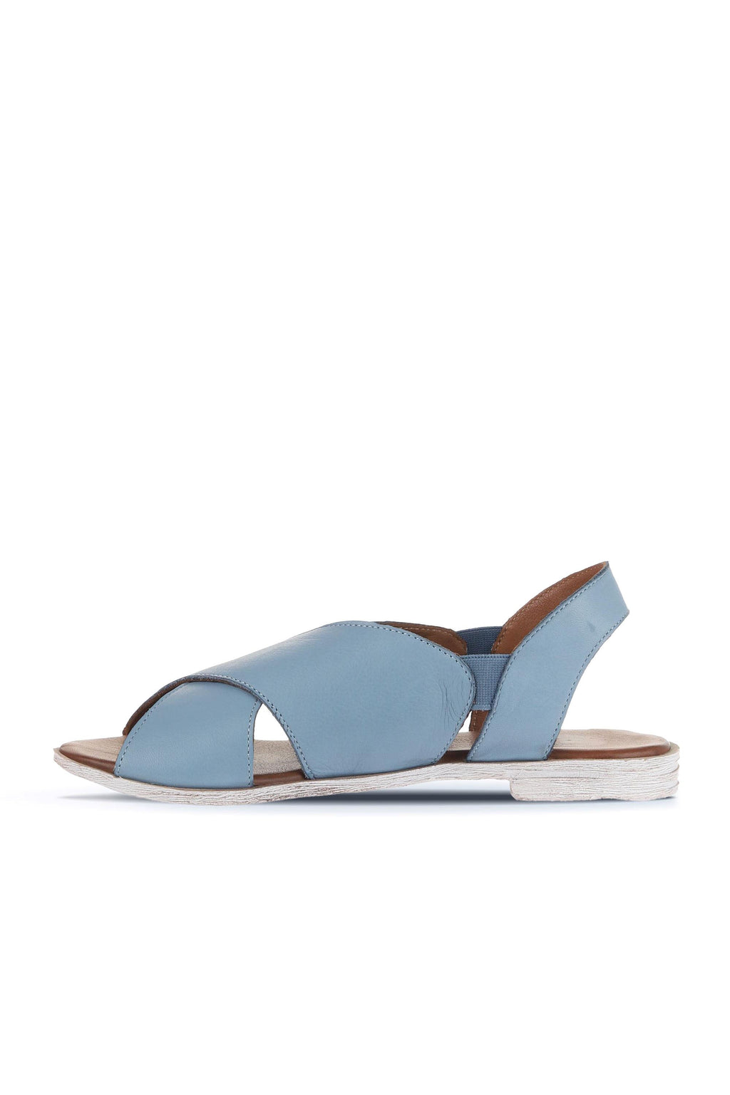 Bueno Women's Leather Flat Sandal