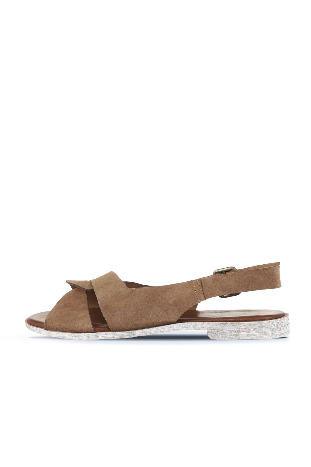 Bueno Women's Leather Flat Sandal