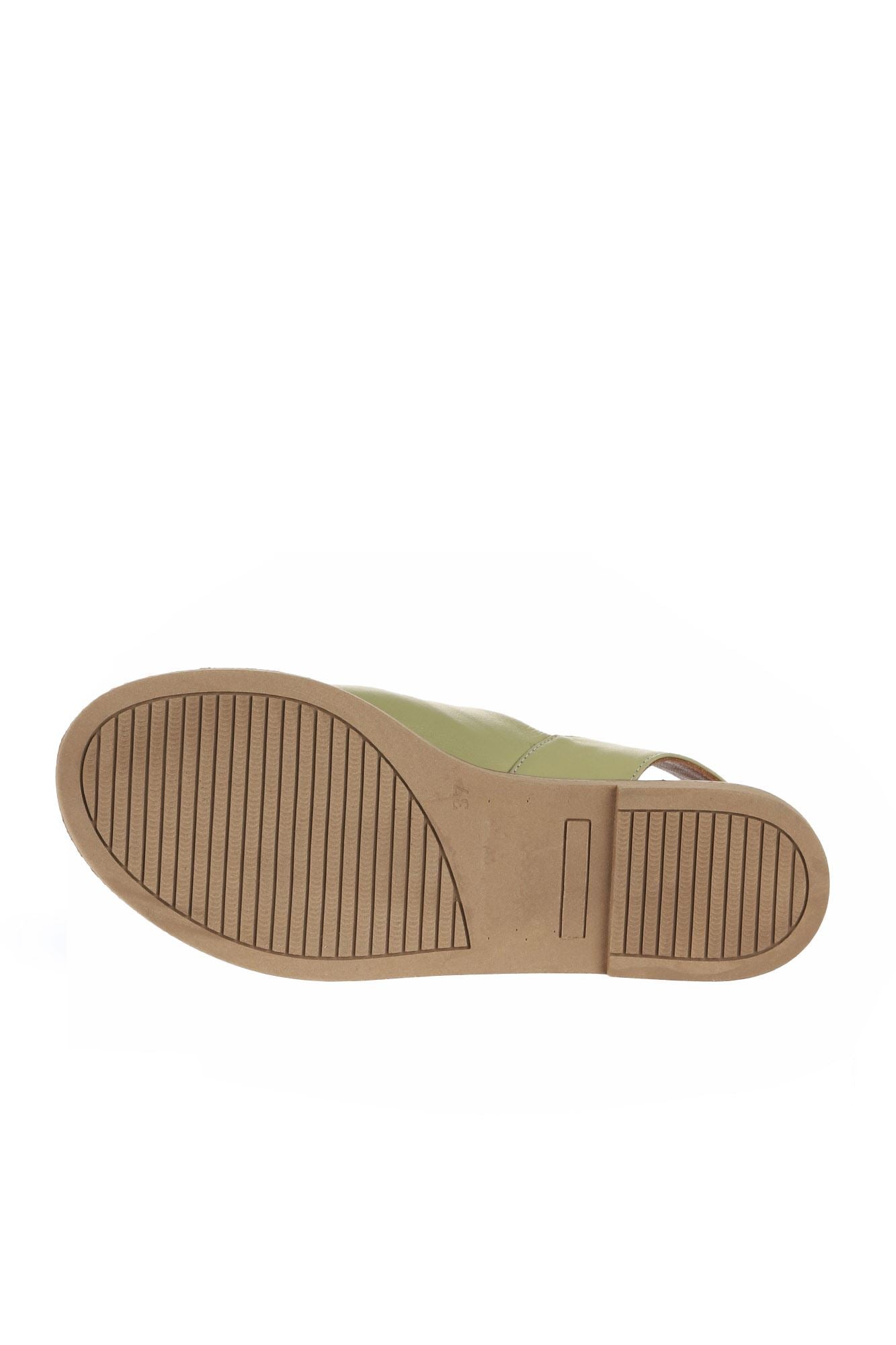 Bueno Women's Leather Flat Sandal