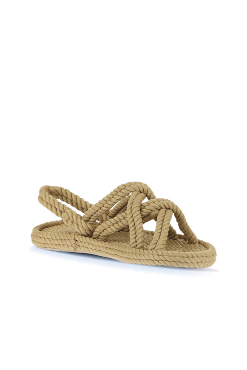 Braided Rope Bodrum Flat Sandals