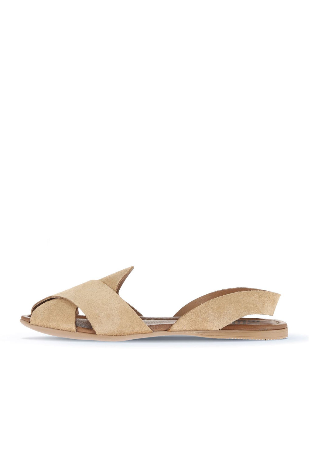 Bueno Women's Leather Flat Sandal