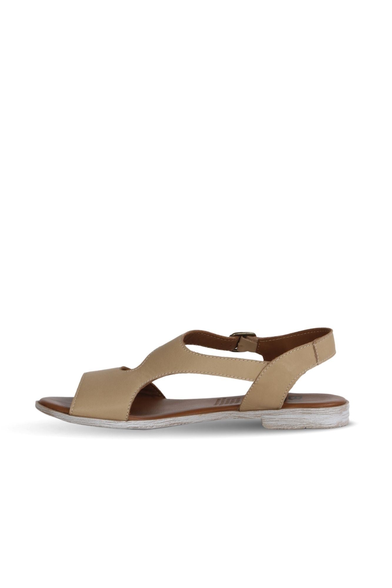 Bueno Women's Leather Flat Sandal