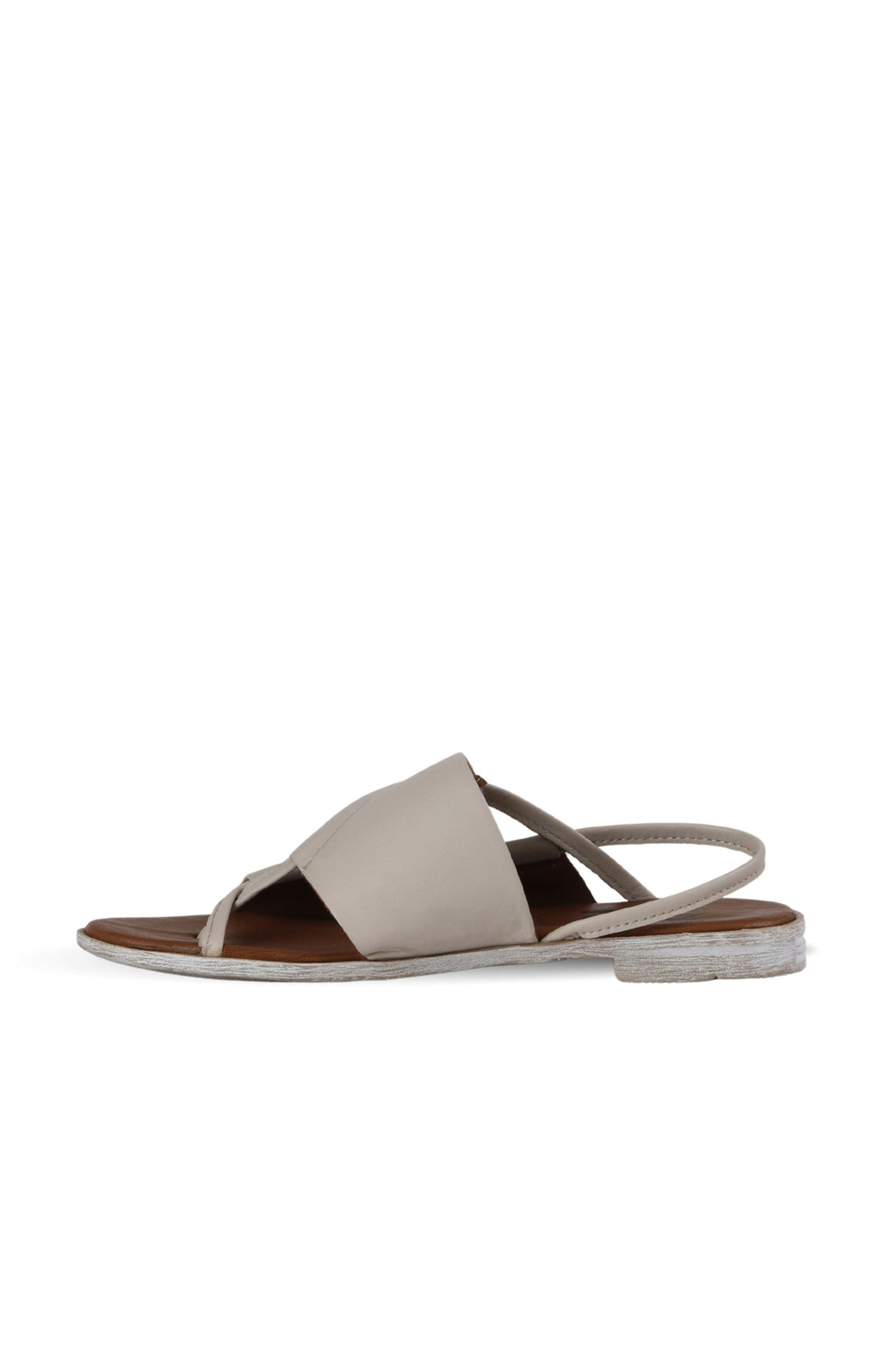 Bueno Women's Leather Flat Sandal