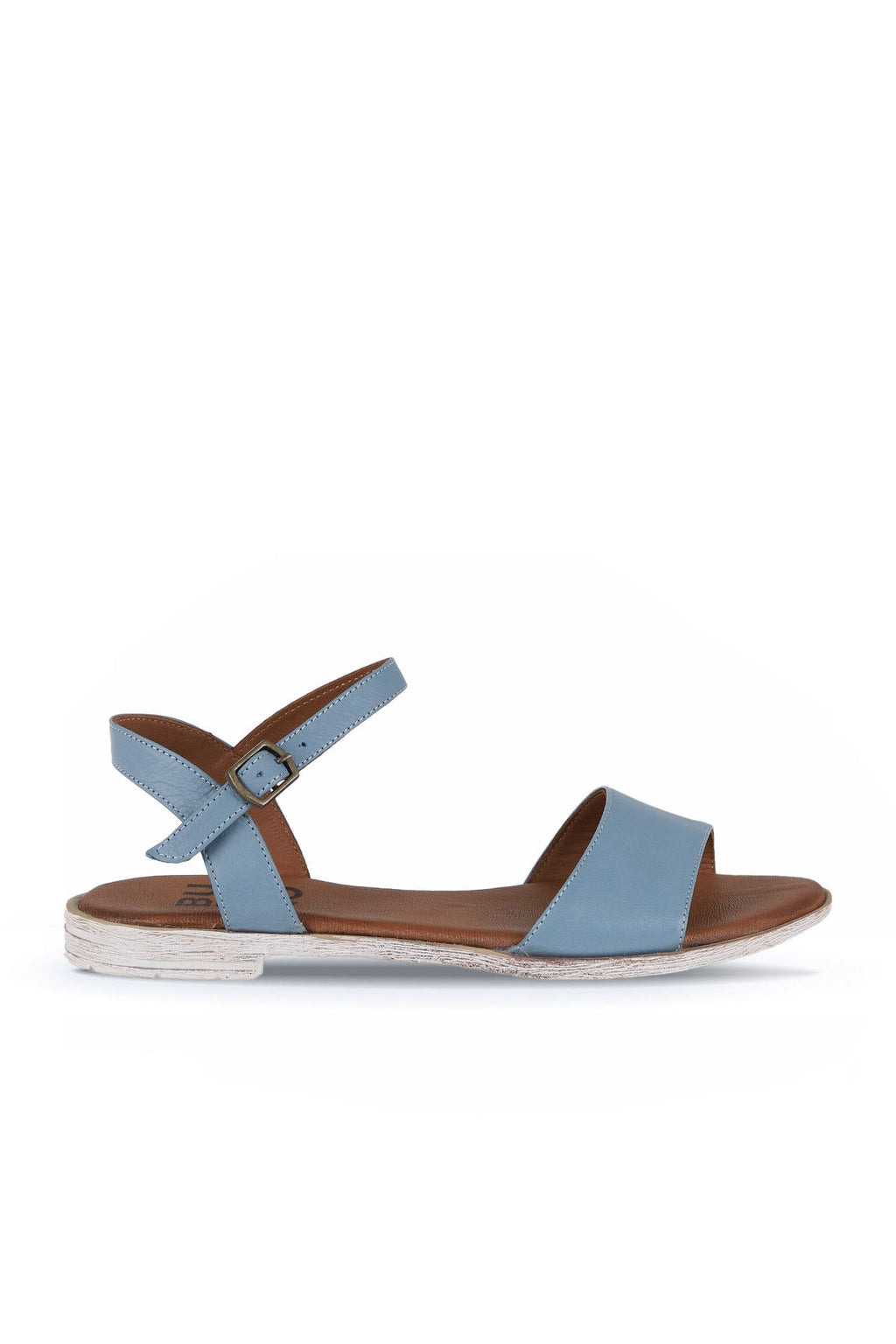 Bueno Women's Leather Flat Sandal