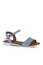 Bueno Women's Leather Flat Sandal