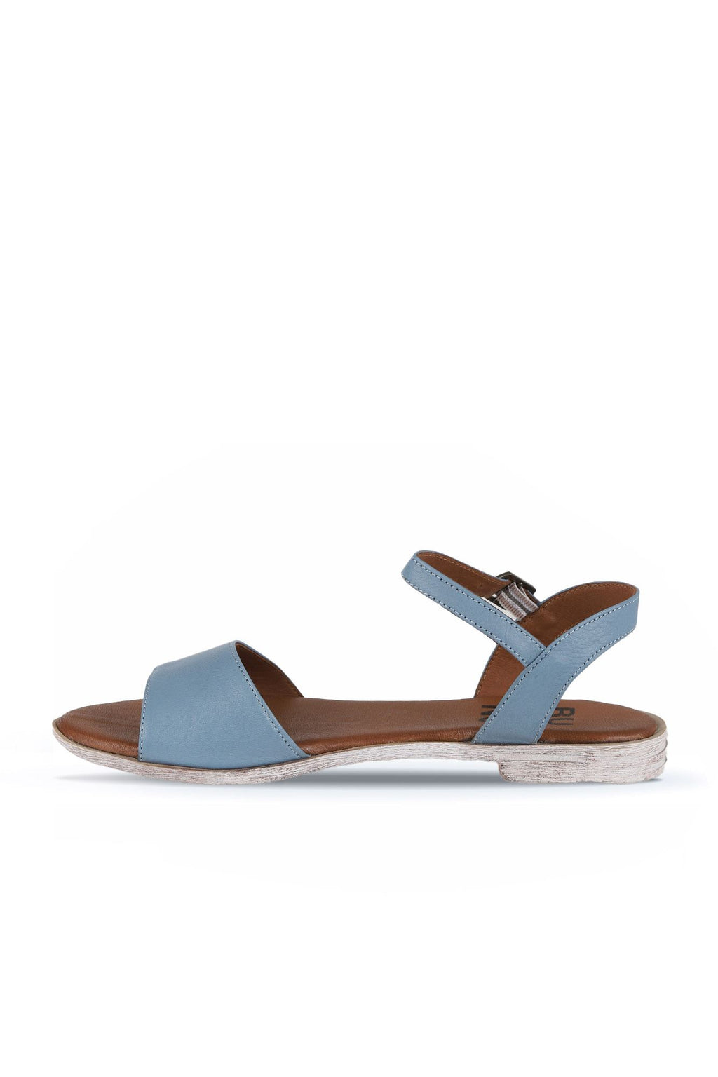 Bueno Women's Leather Flat Sandal
