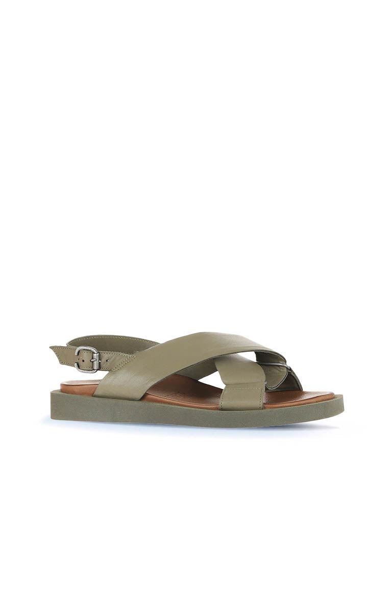 Bueno Women's Leather Flat Sandal